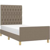  Okvir za krevet bez madraca smeđesivi 90x200cm od tkanine | Eponuda.ba