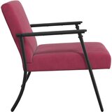  Fotelja Vinska crvena 59 x 75 x 78 cm Baršun | shoptok.hr