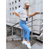 DStreet Spodnie damskie jeansowe SADIE niebieskie | shoptok.hr