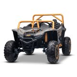 Beneo Otroški električni avto WILDCAT XXL– 24V LITIJ BATERIJA 4×75W z daljinskim upravljalnikom siva | Shoptok.si