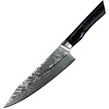 IZMAEL Damaskast kuhinjski nož YO-37406 - Kiritsuke Chef / Rdeča / Modra | Shoptok.si