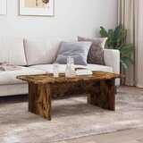  Stolić za kavu Dimljeni hrast 93 x 53 x 33 cm Konstruirano drvo | shoptok.hr