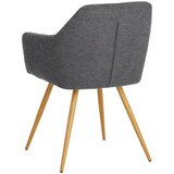 MID.YOU NASLANJAČ, kovina, tekstil antracit | Shoptok.si