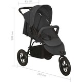  Dječja kolica antracit čelična | shoptok.hr