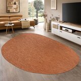 Conceptum Hypnose tepih tema 9038, ovalni, 120x180 cm, narandžasti | ePonuda.com