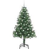 vidaXL Božično drevo med 300 LED z stojalom Zelena 180 cm PVC | Shoptok.si
