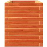 vidaXL Vrtna sadilica voštano smeđe boje 110x40x49,5 cm od borovine | shoptok.hr