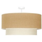  Duolla - Plafonski luster YUTE BOHO 3xE27/15W/230V prečnik 60 cm braon/krem | Eponuda.com