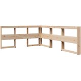  Krevet s regalom za knjige bez madraca 160x200 cm od borovine | shoptok.hr