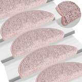 vidaXL Podloge za stopnice 30 kosov svetlo roza 56x17x3 cm | Shoptok.si