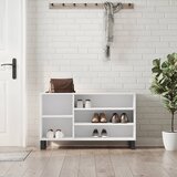vidaXL Omarica za čevlje bela 102x36x60 cm inženirski les Cene