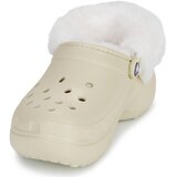 Crocs Cokli CLASSIC PLATFORM FUZZ LINED CG Bela | Shoptok.si