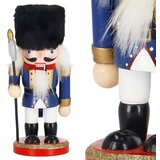  Božićni ukras Orašar visine 16 cm - Plavi | shoptok.hr