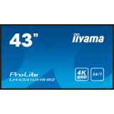  LFD LH4341UHS-B2 43" Professional Digital Signage display with 4K UHD resolution and 24/7 3840x2160 16:9 500cd 1200:1 8ms landscape, portrait | ePonuda.com