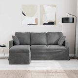 SOFA Tamno siva 178 x 134 x 80 cm Baršun | shoptok.hr