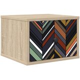  Wall-mounted noćni ormarić OMMEN Hrast sonoma 36 x 33 x 25 cm | shoptok.hr