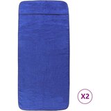  Ručnici za plažu 2 kom plavi 60 x 135 cm od tkanine 400 GSM | Eponuda.ba