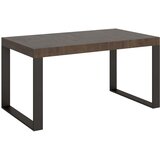 Itamoby   Tecno (90x160/264 cm) - oreh, barva nog: antracit - raztegljiva jedilna miza, (20842956) | Shoptok.si