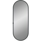  Zidno ogledalo crna 40x15 cm ovalno | shoptok.hr
