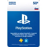darilna kartica za 50 EUR za PS4 & PS5