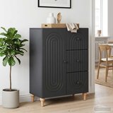  Kreveta s ladicama Crna 66 x 34,5 x 90 cm Konstruirano drvo | shoptok.hr