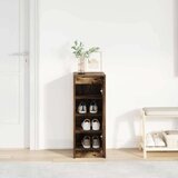 vidaXL Ormarić za cipele dimljeni hrast 29,5x34x76cm konstruirano drvo | shoptok.hr