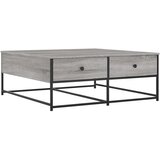  The Living Store Klubska mizica siva sonoma 100x99x40 cm inženirski les - Klubska Mizica, (21502313) | Shoptok.si