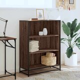 vidaXL Ormarić za knjige smeđi hrast 80,5x35x107,5cm konstruirano drvo | shoptok.hr