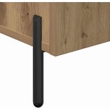  Kreveta Umjetnički hrast 90 x 34 x 80 cm Konstruirano drvo Slike