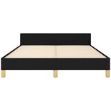  Okvir za krevet bez madraca crni 140x200 cm od tkanine | shoptok.hr