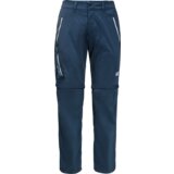 Jack Wolfskin Men's Overland Zip Away Thunder Trousers Blue | ePonuda.com