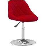 vidaXL Okretne blagovaonske stolice 6 kom crvena boja vina baršunaste - boja crnog vina 6 | shoptok.hr