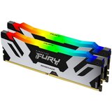 Kingston dimm DDR5 48GB (2x24GB) 7200MHz KF572C38RSAK2-48 fury renegade silver rgb xmp cene