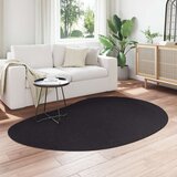  Preproga Črna 140x200 cm Poliester proti drsenju | Shoptok.si