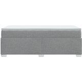  Krevet s oprugama i madracem svjetlosivi 100x200 cm od tkanine | shoptok.hr