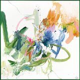 Malerifabrikken Slika z ročno naslikanimi elementi 102x102 cm Confidential Green – Cene