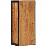  Zidni kupaonski ormarić 40x30x90 cm od drva bagrema i željeza | Eponuda.com