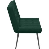  Klupa tamnozelena 110x74x84 cm baršun | shoptok.hr