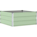  Cvetlično korito Pastelno zelena 100 x 100 x 45 cm Jeklo, (5000207341) | Shoptok.si