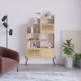 Marckeric Biblioteka u dekoru hrasta u prirodnoj boji 95x170 cm Ecrin – | shoptok.hr