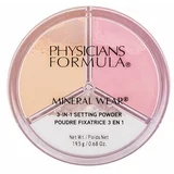 Physicians Formula mineral wear 3-In-1 setting powder puder za fiksaciju šminke i kontuiranje 19,5 g