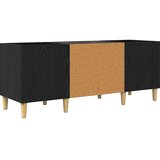  Ormar za ploče Crni hrast 121 x 38 x 48 cm Konstruirano drvo | shoptok.hr