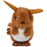  Jumping Kangaroo Wind-Up Plush Toy Decoration Brown | shoptok.hr