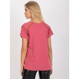 FANCY Blouse-FA-BZ-7237.40P-dark pink | Shoptok.si