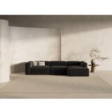 Cosmopolitan Design Crna kutna garnitura (s desnim kutom/s ležaljkom) Bergano – | shoptok.hr