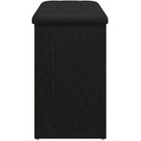  Klupa za cipele Crna 82 x 32 x 50 cm Konstruirano drvo | Eponuda.com