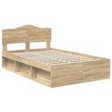  Konstrukcija postelje Sonoma 120 x 190 cm Masivno borovo les, (5000123339) | Shoptok.si