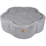 MeowBaby Sivi bazen s lopticama od samta ø 90 cm visina 30 cm – Cijene