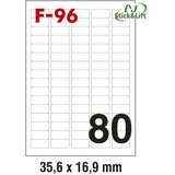  ETIKETE ILK 35,6X16,9MM ODLJEPLJIVE PK100L FORNAX F-96 | shoptok.hr