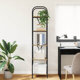  Polica Umjetnički hrast 40 x 30 x 183 cm Konstruirano drvo | shoptok.hr